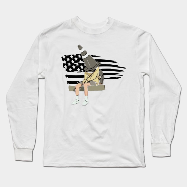 America street Long Sleeve T-Shirt by Design Knight